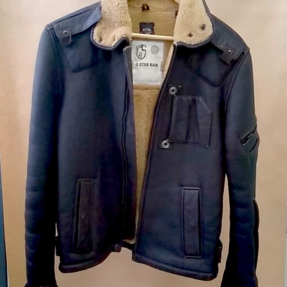 G-Star Raw Lambskin Jacket B11